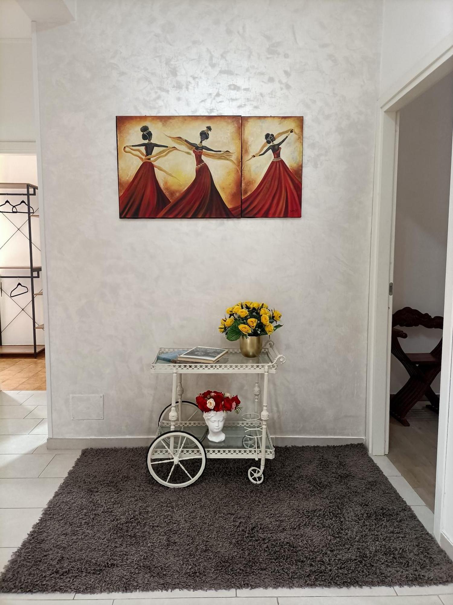 Rome Apartment D'Amata تْشامبينو الغرفة الصورة